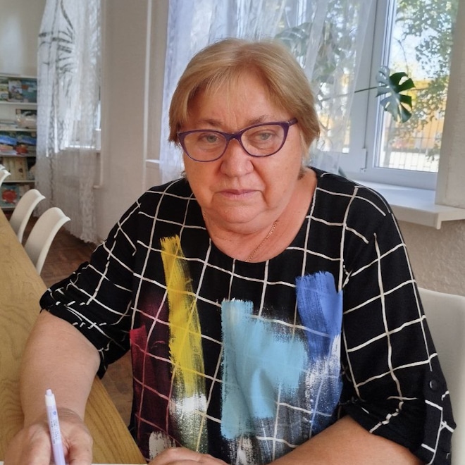 Людмила Каткова - директорка фонду «Червона Калина Харків», натхненниця і керівниця благодійної місії.